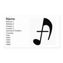 Music Business Card