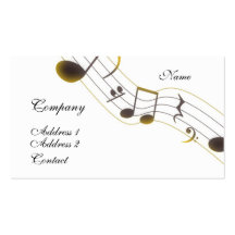 Music Business card