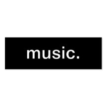 Music Business Card