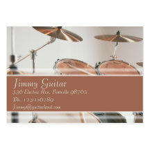 Music Business Card - Drum Kit