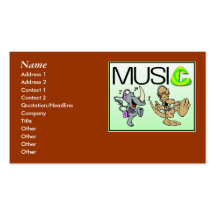 Music Business Cards
