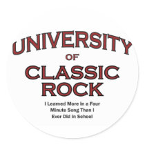 MUSIC-CLASSIC ROCK STICKERS