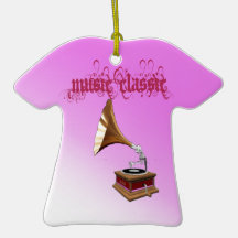 Music Classic With Background Ornaments