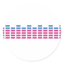 music club sound equalizer stickers