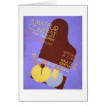 Music Contest Children 1936 WPA Greeting Cards