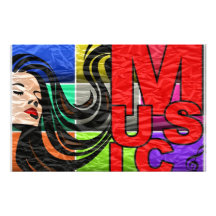 Music Custom Stationery