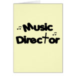 Music Director Greeting Card
