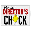 MUSIC DIRECTOR’S CHICK cards