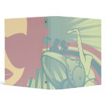 music diva funky pastels 2 3 ring binder