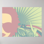 music diva funky pastels 2 poster