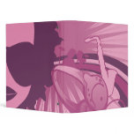 music diva pink binders