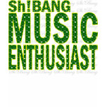 Music Enthusiast (girls) t-shirts