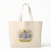 music_equalizer tote bag
