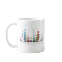 music equalizer mugs