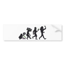 Music Evolution Bumper Stickers