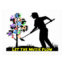 Music Flow Post Cards