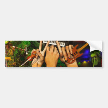 Music gitar Electric Guitar Bumper Sticker