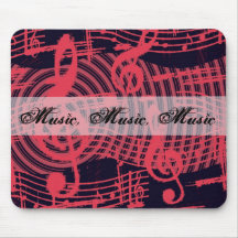 Music Graffiti Mousepad