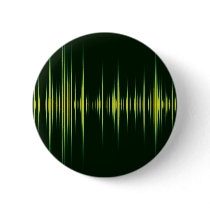 Music graphic equaliser pinback buttons