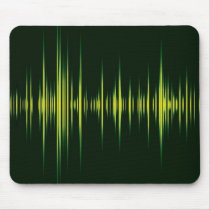 Music graphic equaliser mousepad