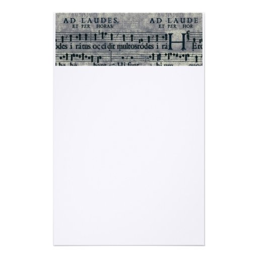 Music Grunge Stationery