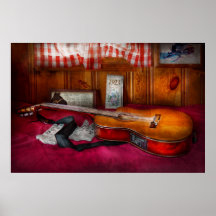 Music - Guitar - That old country feel Print