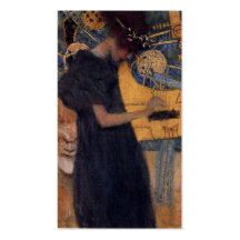 Music - Gustav Klimt Business Card