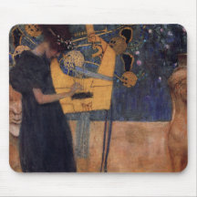 Music - Gustav Klimt Mousepad