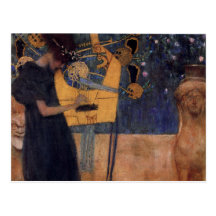 Music - Gustav Klimt Postcard