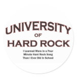 music-hard rock stickers