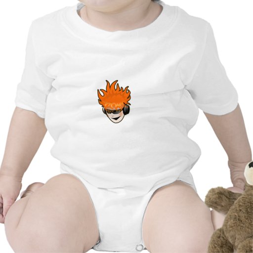 Music Head Baby Bodysuit