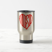 Music Heart Coffee Mug