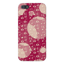 Music in Color - Pink iPhone 5 Cover