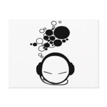 music-in-the-air---dj---big post cards