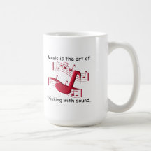Music is Art Coffee Mugs