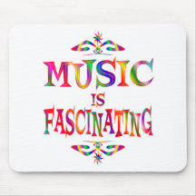 Music is Fascinating Mousepads