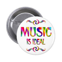 Music is Ideal Button
