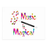 Music is Magical Postcard