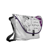 Music is the wine Shoulder Bag Messenger Bag