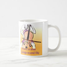 Music Is what feelings sound like Coffee Mug