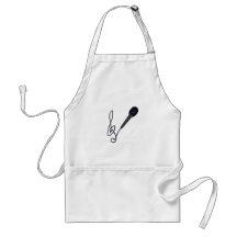 music lover apron