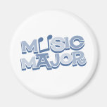 Music Major Blue - Customized Magnet