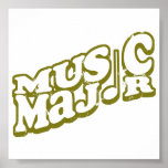 Music Major Bronze - Customized Posters