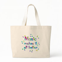 Music Makes it Better bags