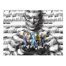 Music Man Post Cards