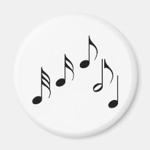 music note fridge magnet