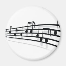 Music Notes Magnet