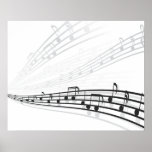 music notes posters