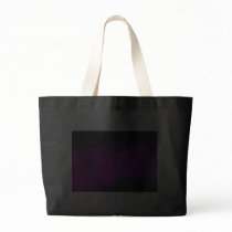 Music Party Background Canvas Bags