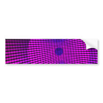 Music Party Background Bumper Sticker